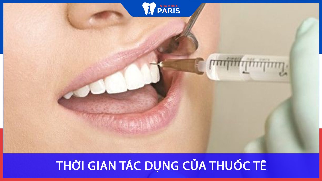 Thuốc tê nhổ răng có tác dụng trong bao lâu? một số tác dụng phụ